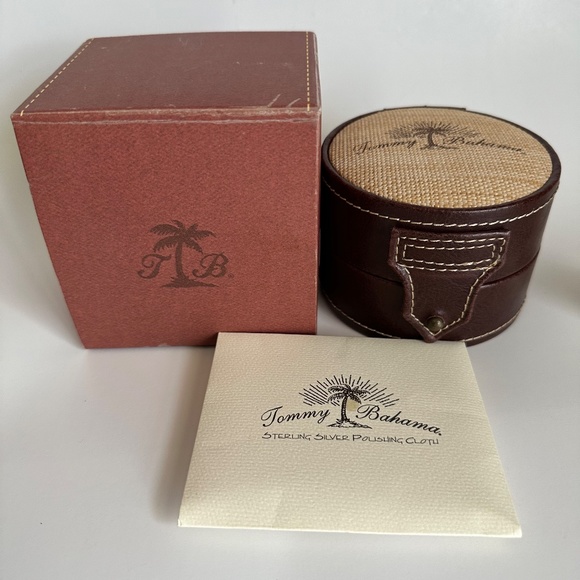 Tommy Bahama  Ladies Watch Sterling Ag 925 TB w/ Ori . Box.Tags, Booklet. Unused - Picture 4 of 10